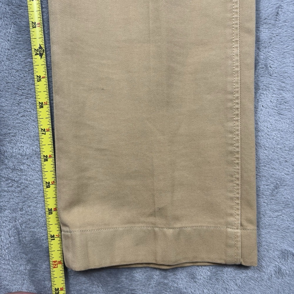 Sid Mashburn Sport Trouser Chino Pants Men's 36x32 Khaki Tan Cotton Slim - Picture 5 of 7